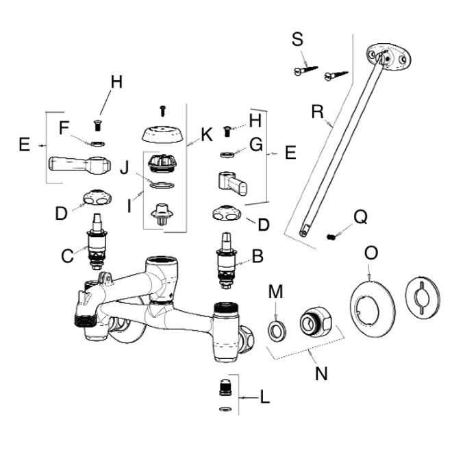 sink plumbing parts diagram