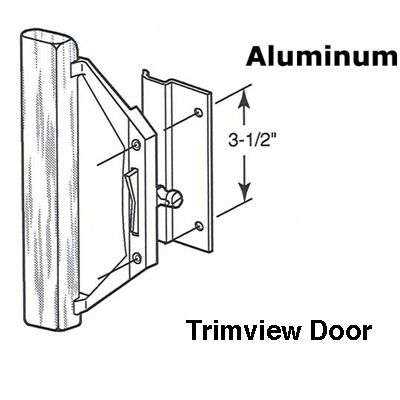 sliding glass patio door parts diagram