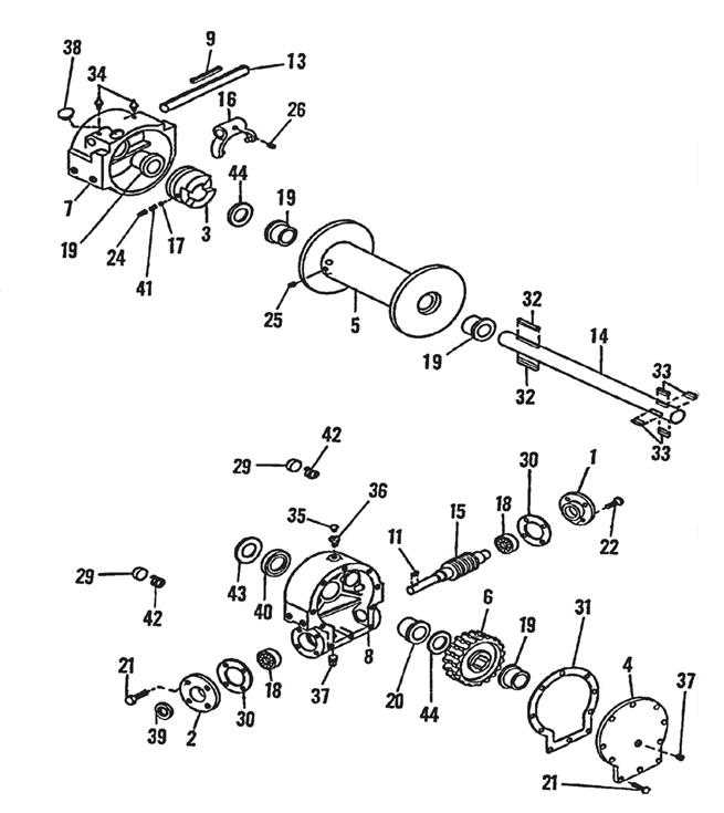 smittybilt winch parts diagram