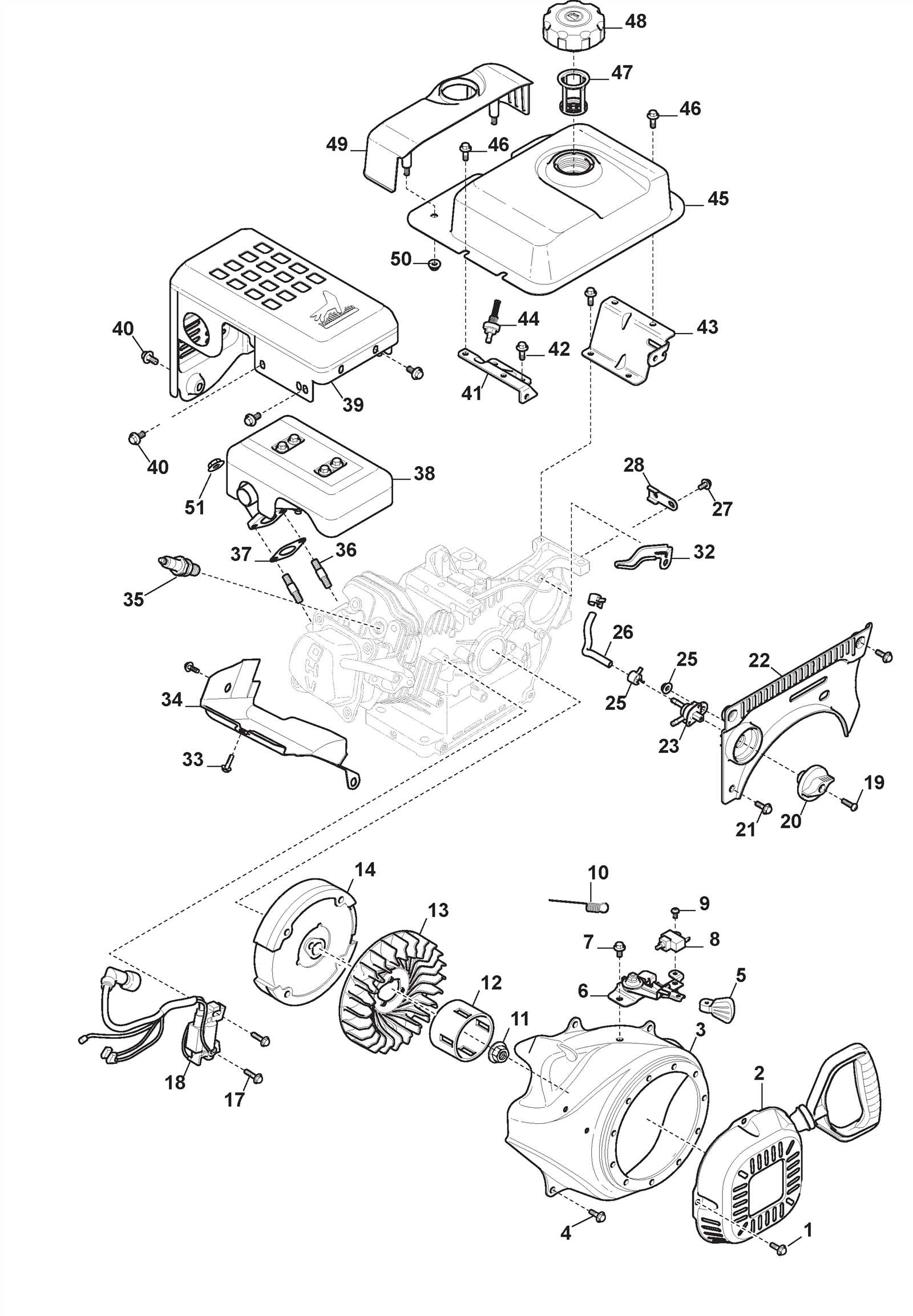 sno tek parts diagram