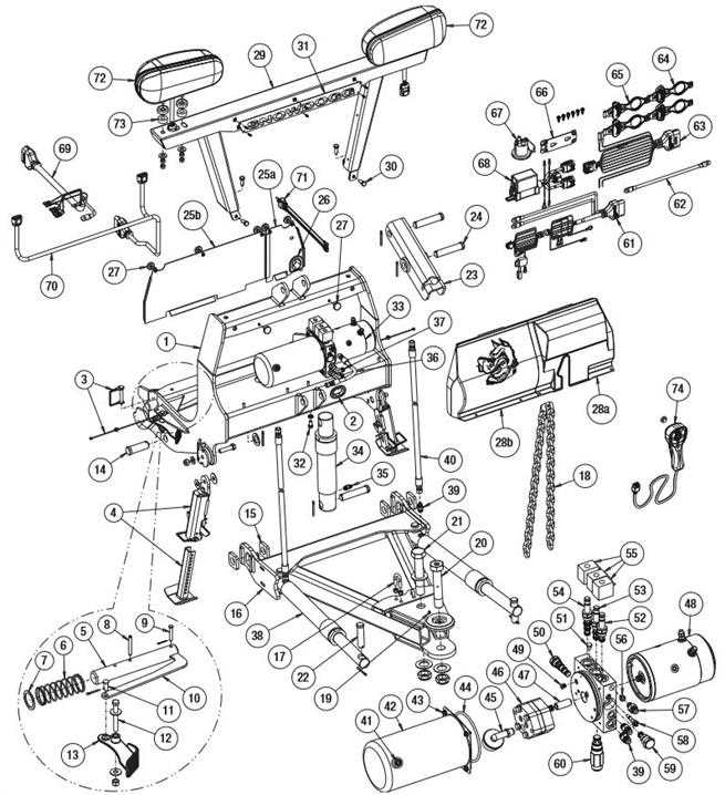 snowdogg plow parts diagram