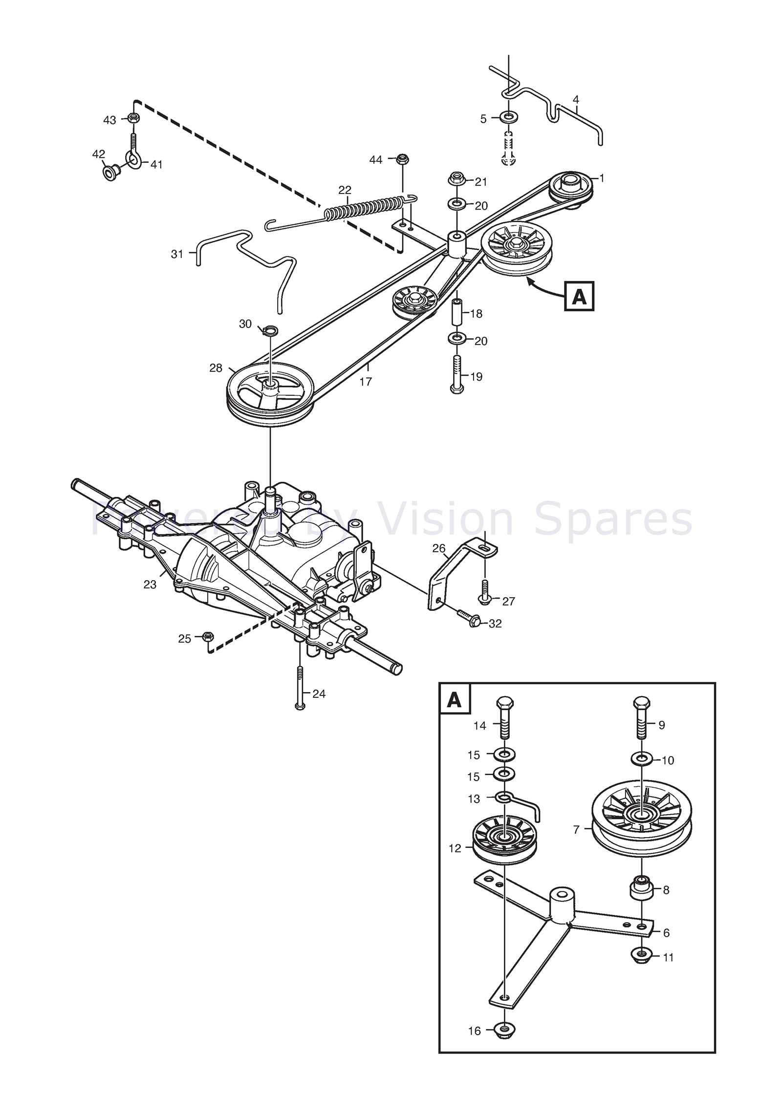 stiga parts diagram