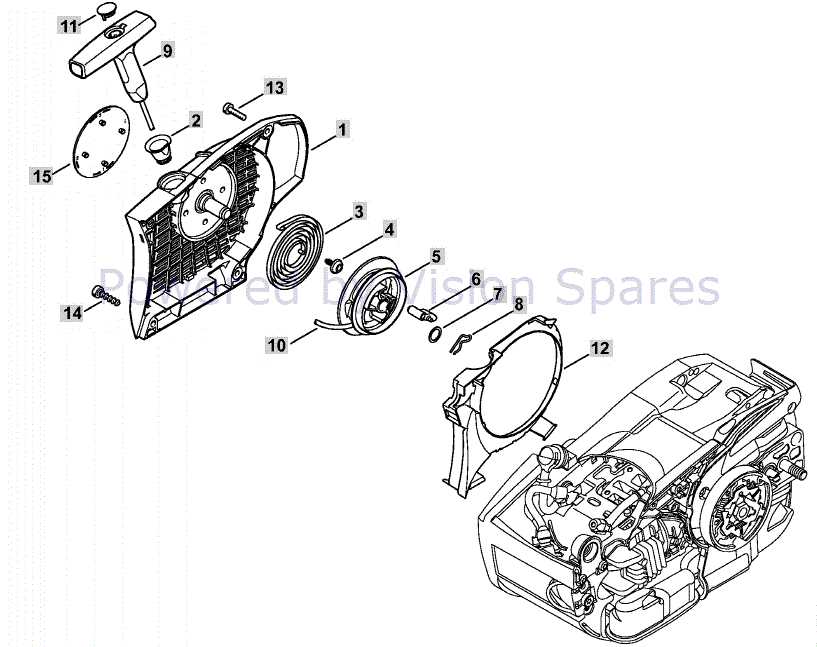 stihl 201t parts diagram