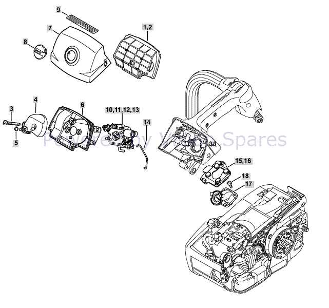 stihl 201tc parts diagram