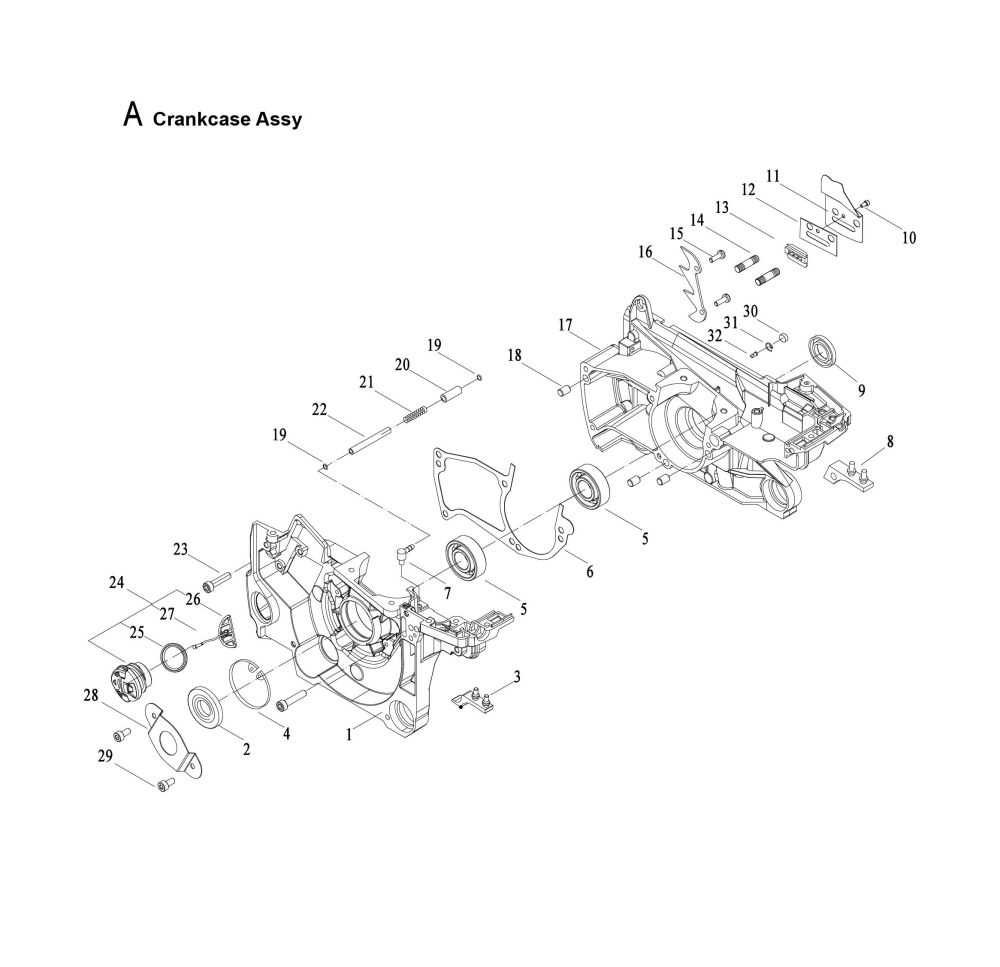 stihl 260 parts diagram