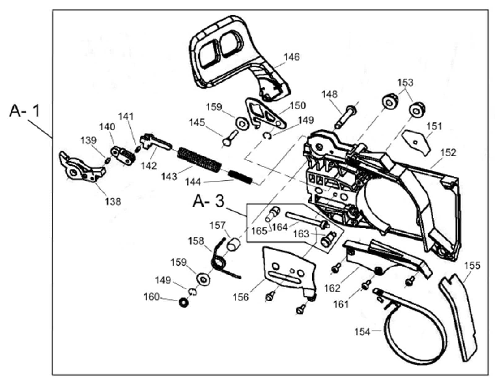 stihl 260 parts diagram