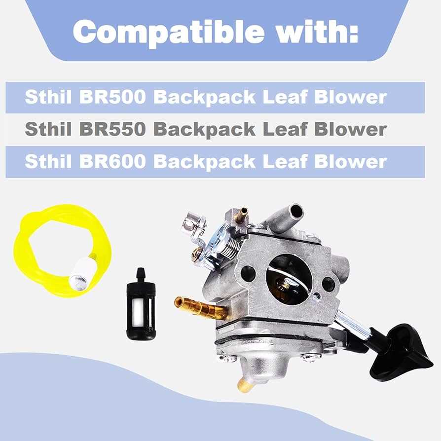 stihl br550 blower parts diagram