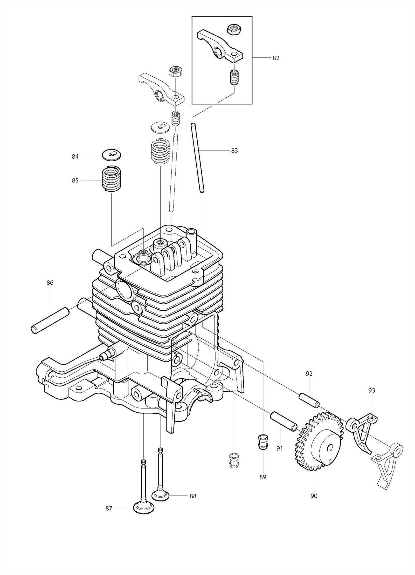 stihl br600 leaf blower parts diagram