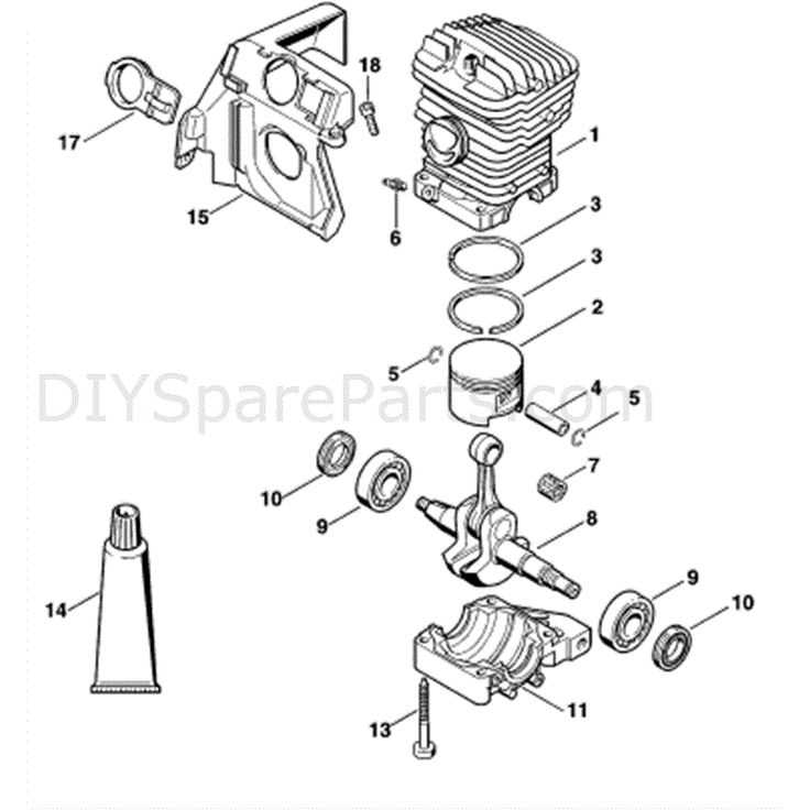 stihl chainsaw 026 parts diagram