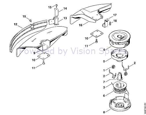 stihl fs 76 trimmer parts diagram