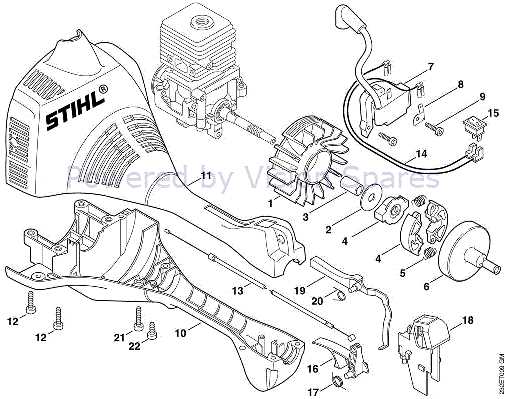 stihl fs45 weed eater parts diagram