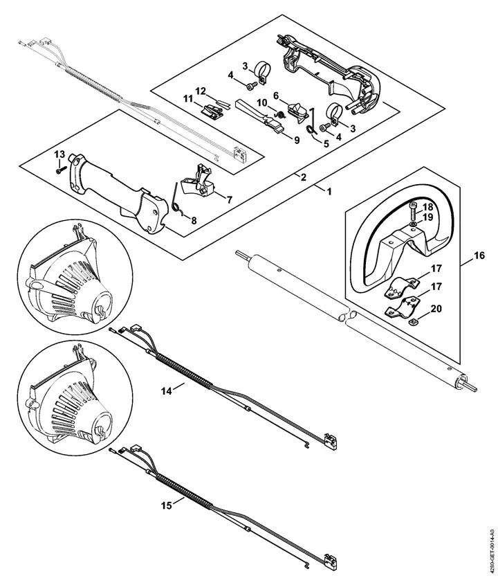 stihl hl75k parts diagram