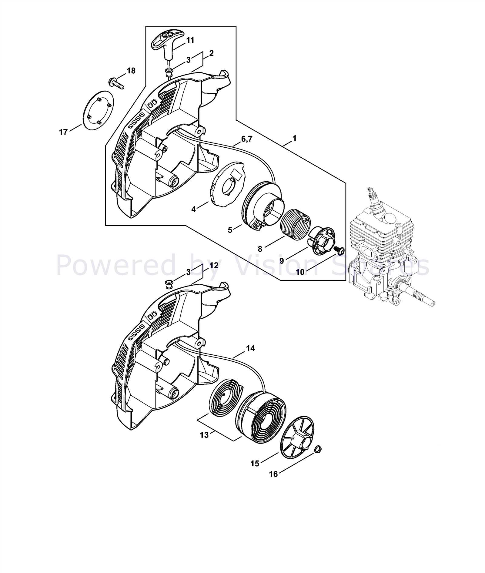 stihl mm 56 c parts diagram