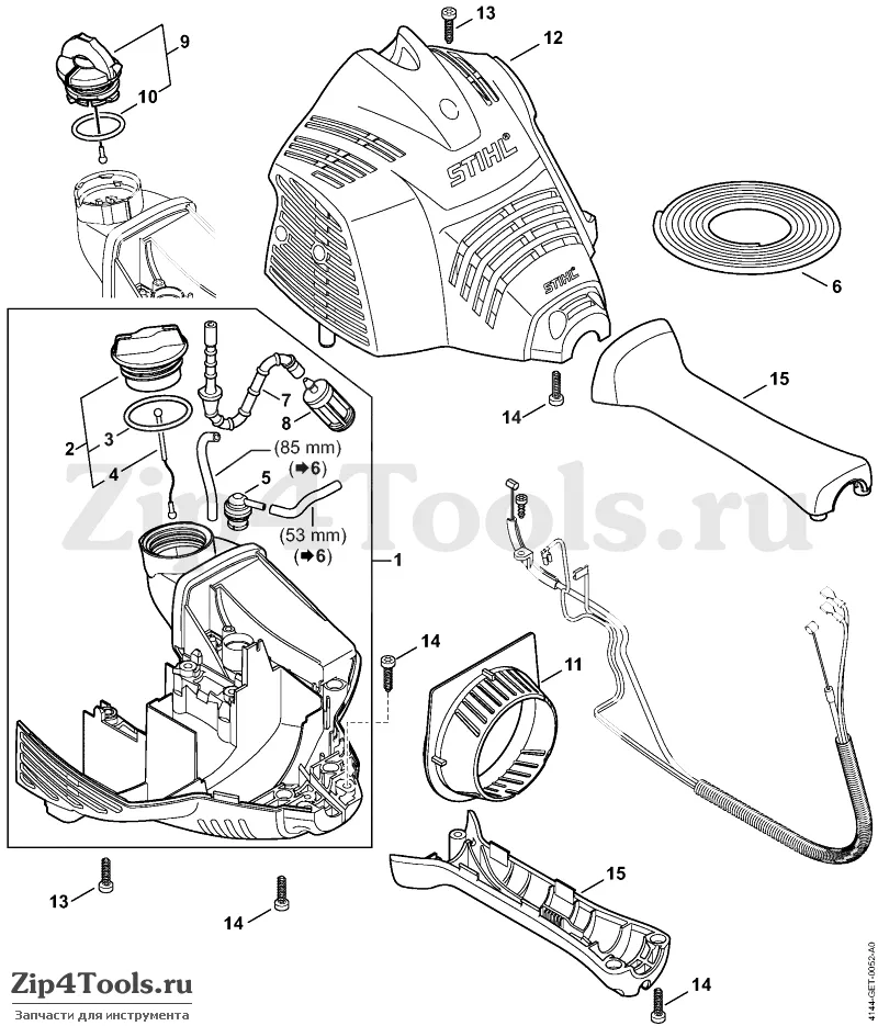 stihl mm 56 c parts diagram