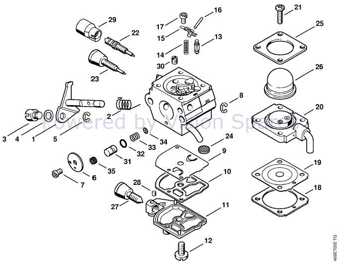 stihl mm55 tiller parts diagram