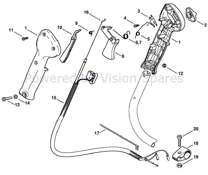 stihl mm55 tiller parts diagram