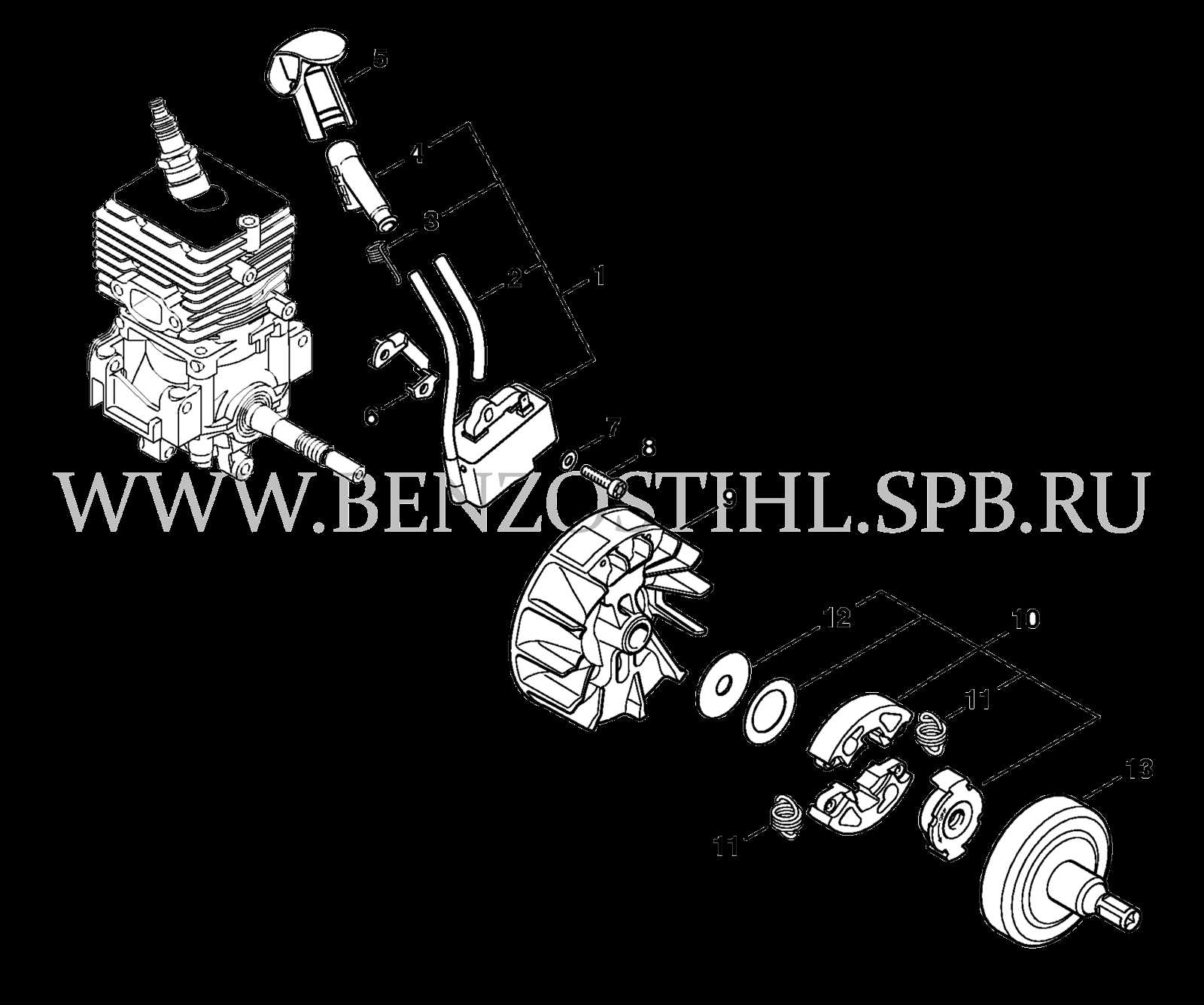 stihl mm55c parts diagram