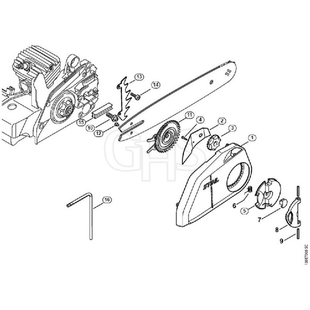 stihl ms230 parts diagram