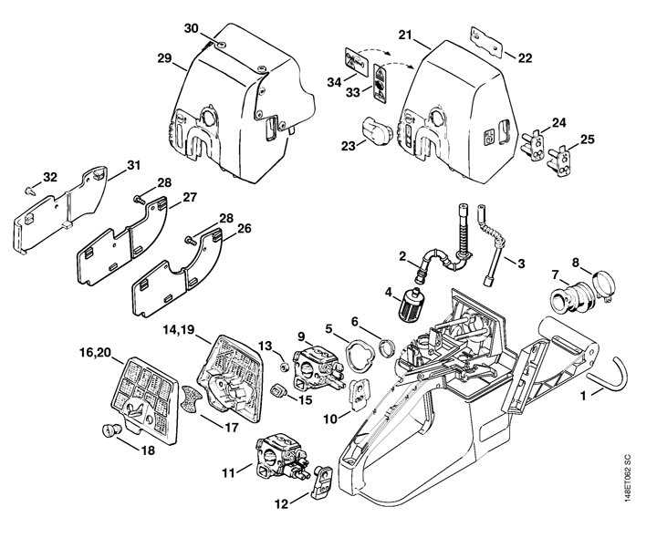 stihl ms270 parts diagram