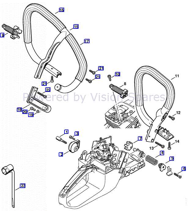 stihl ms360 pro parts diagram