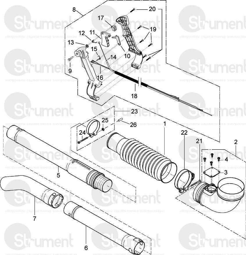 stihl sr 450 parts diagram