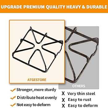 stove top parts diagram