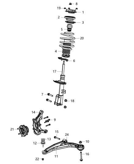 strut parts diagram