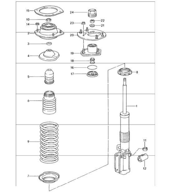 strut parts diagram