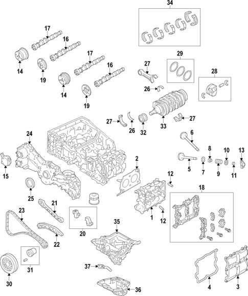 subaru forester engine parts diagram