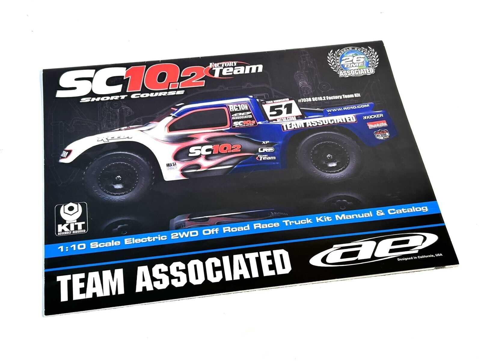 team associated sc10 2wd parts diagram