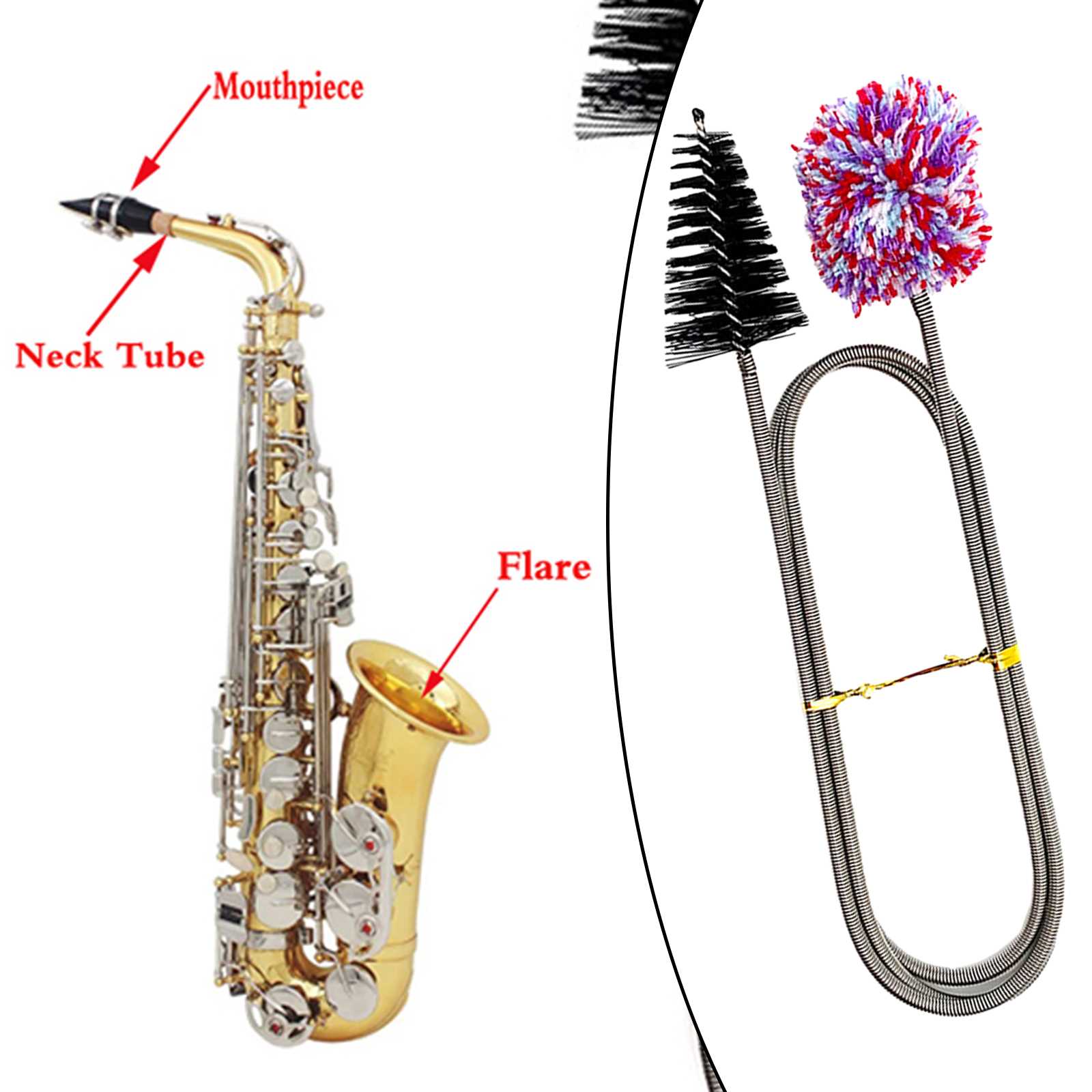 tenor sax parts diagram