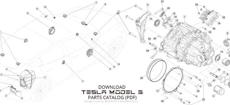 tesla model x parts diagram