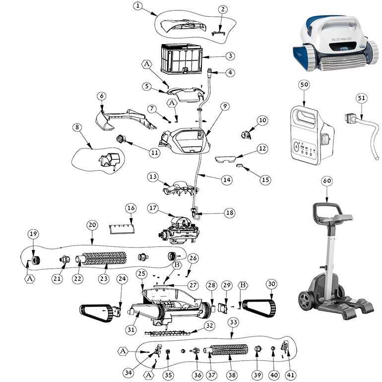 the pool cleaner parts diagram