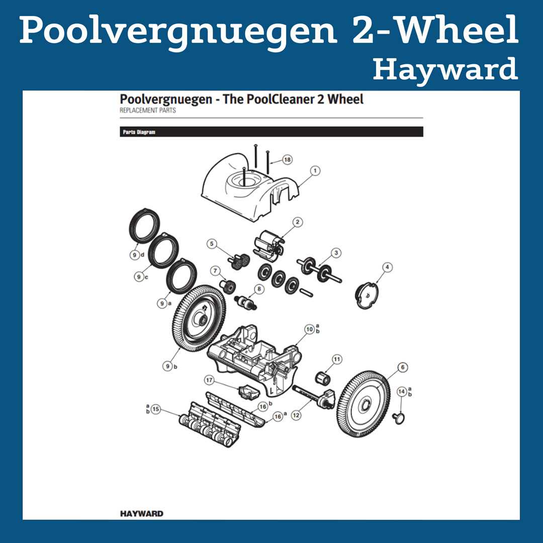 the pool cleaner parts diagram