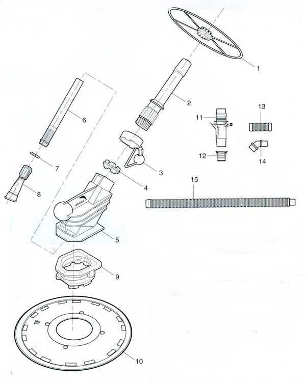 the pool cleaner parts diagram