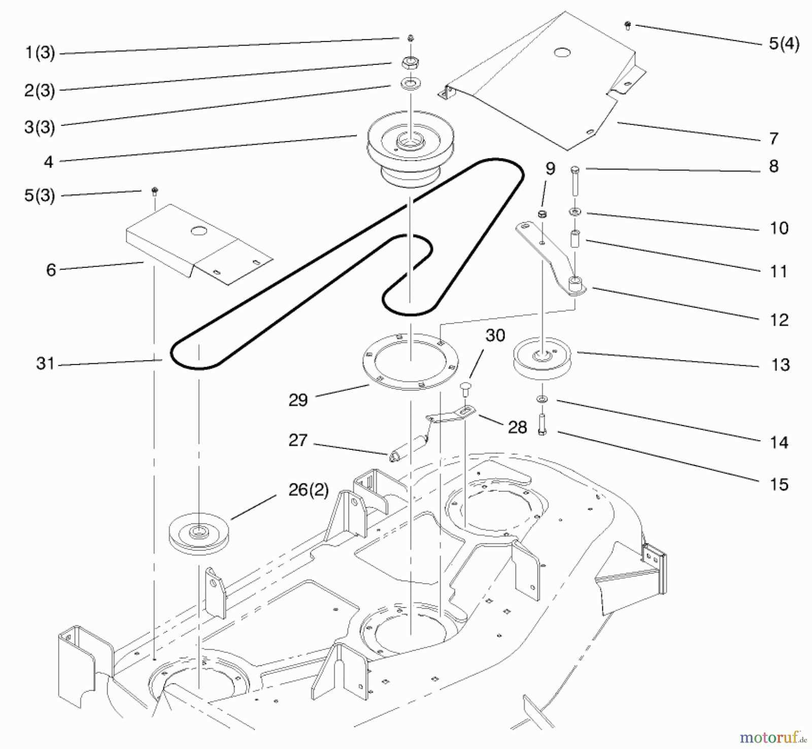 toro 3650 parts diagram