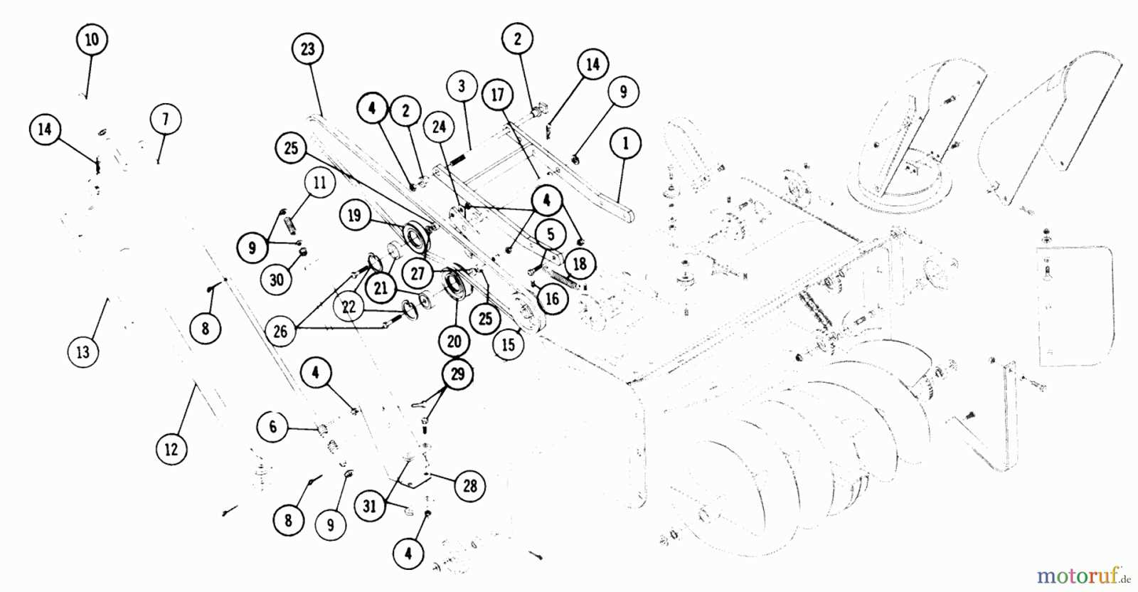 toro snow blower parts diagram