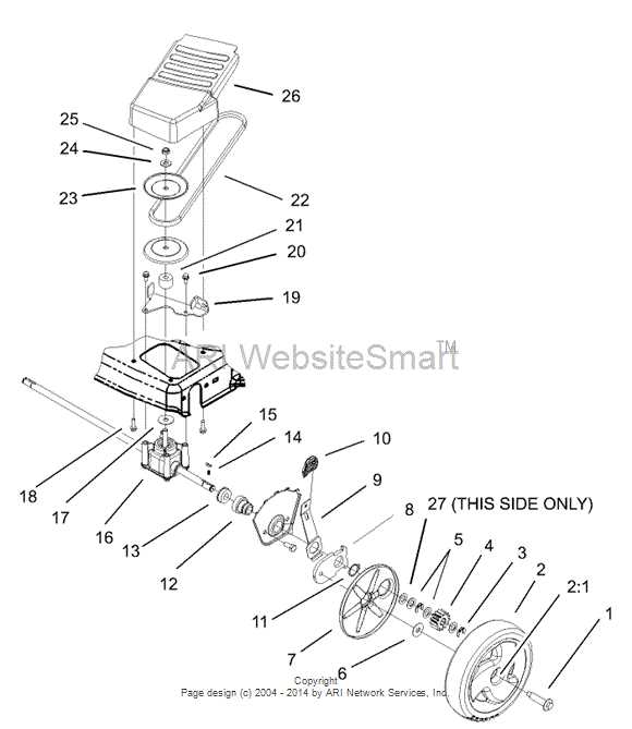 toro trimmer parts diagram