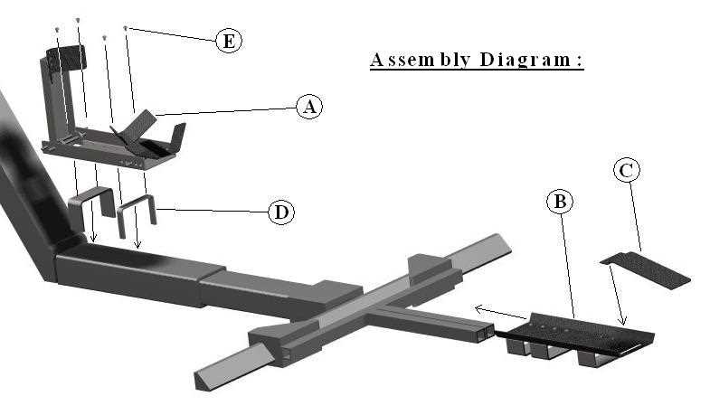 tow truck parts diagram