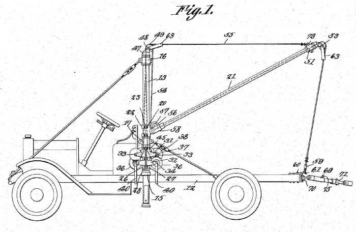 tow truck parts diagram