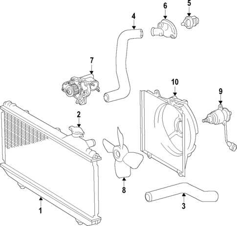 toyota camry 2001 parts diagram