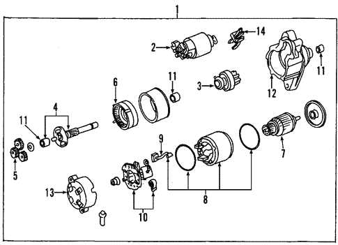 toyota echo parts diagram