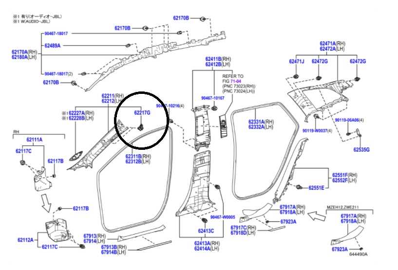 toyota part diagram