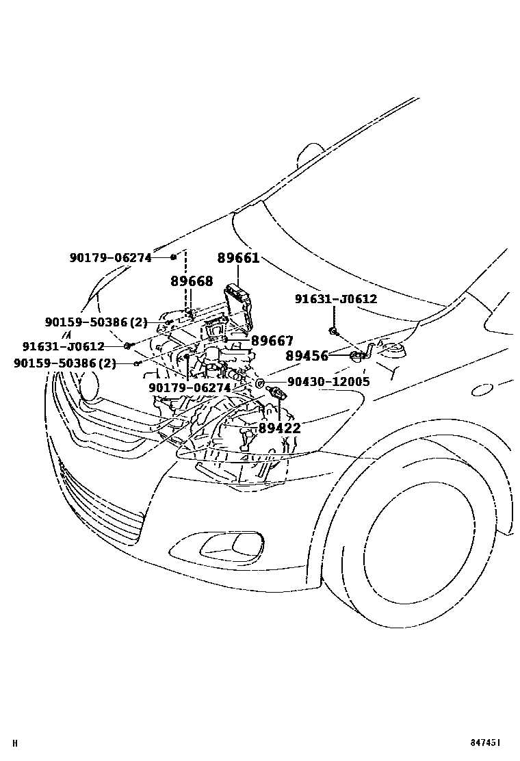 toyota parts diagram