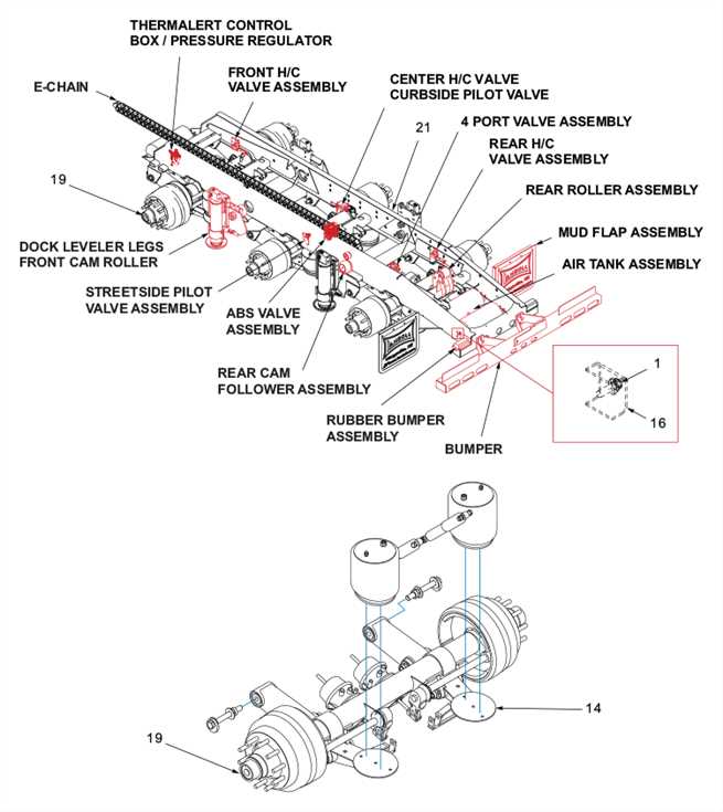 trailer brake parts diagram