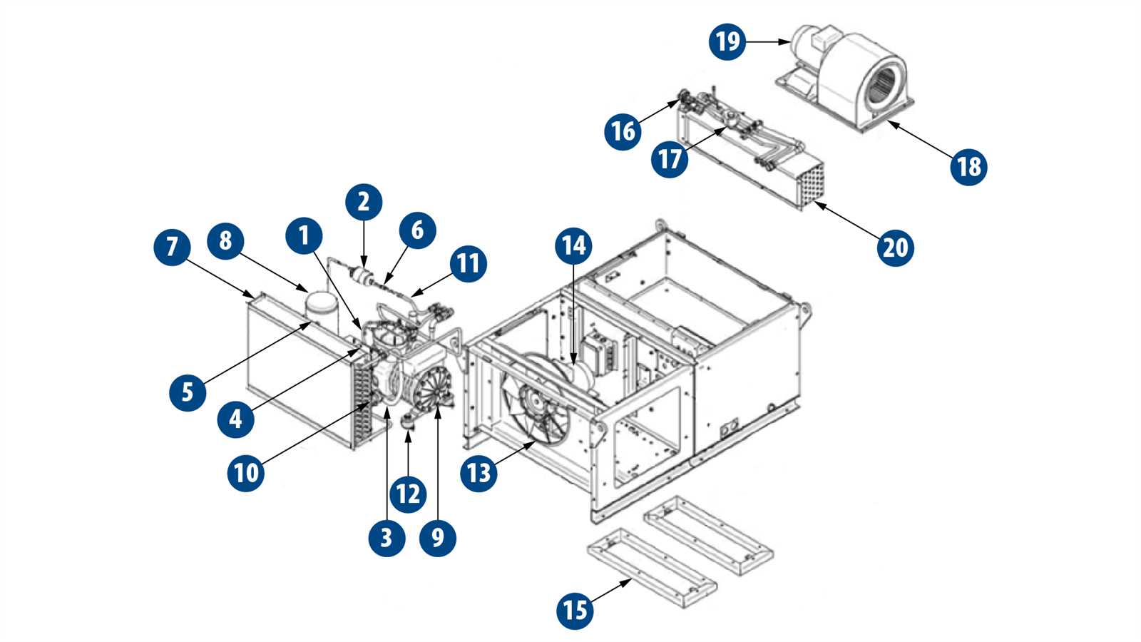 trane furnace parts diagram