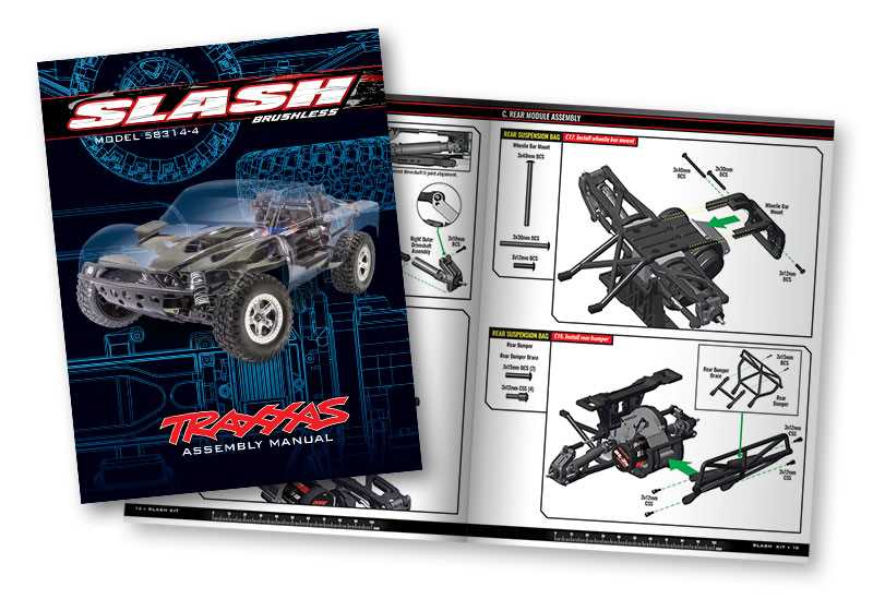 traxxas slash ultimate parts diagram