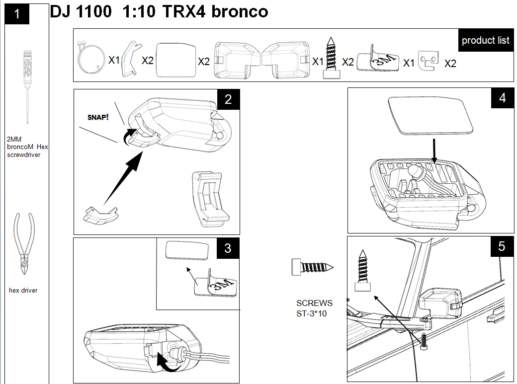 traxxas trx4 parts diagram