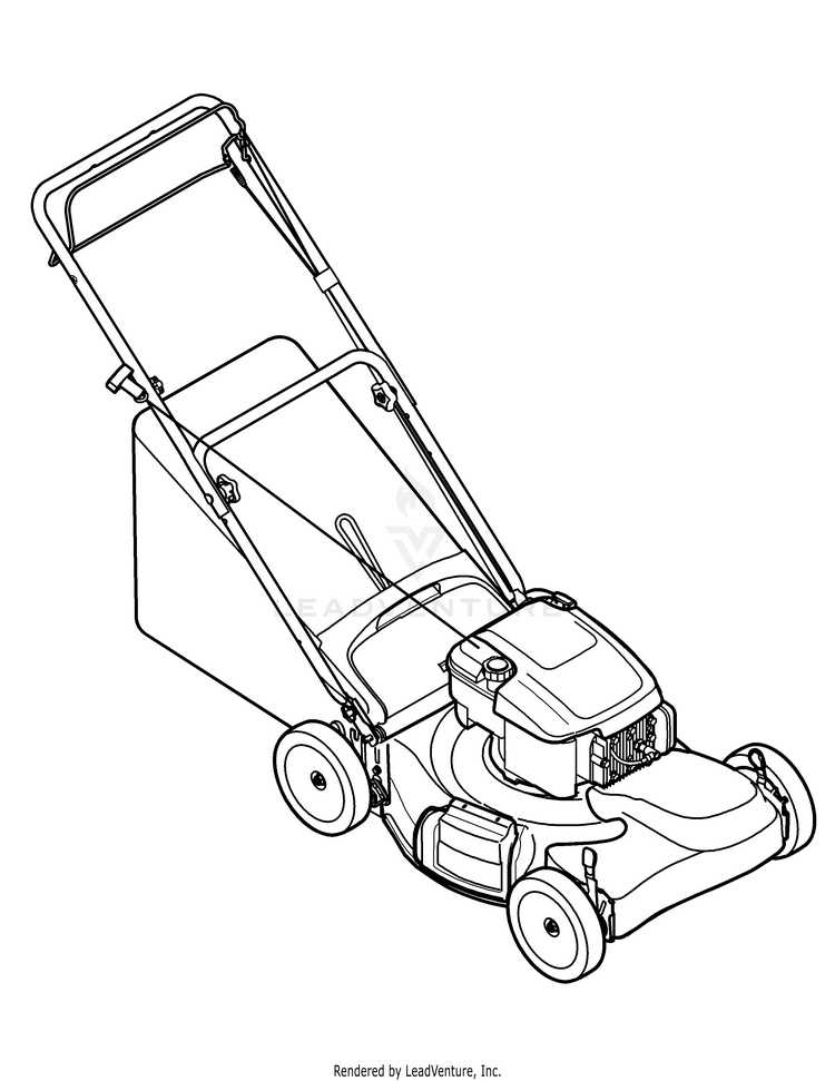 troy bilt 21 self propelled mower parts diagram