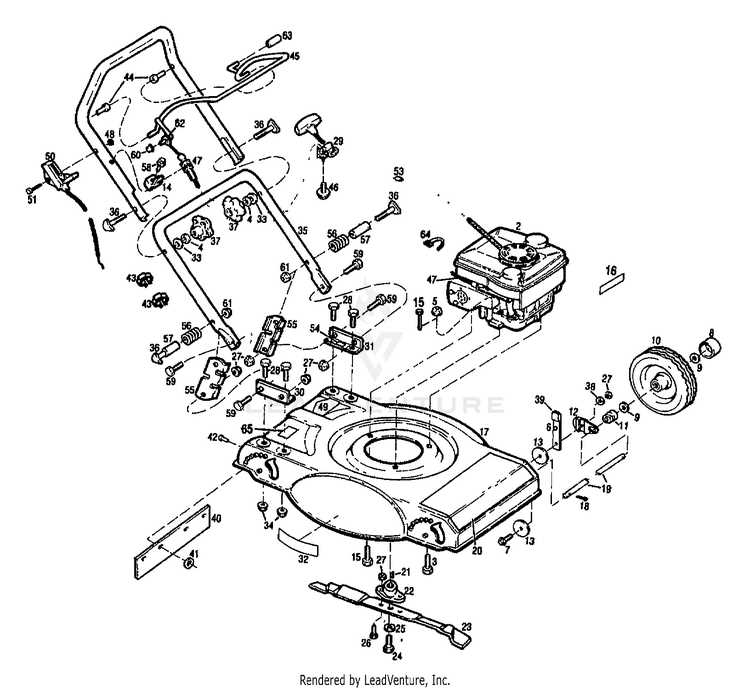 troy bilt 21 self propelled mower parts diagram